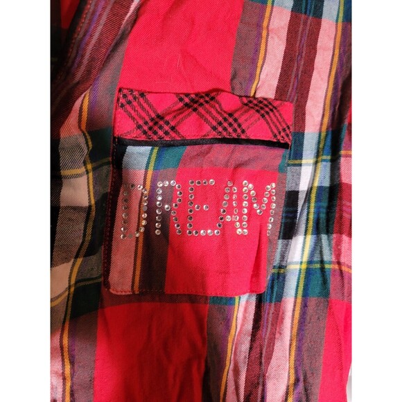 Victoria’s Secret Dream  1 Piece Romper Plaid Christmas Pajamas  Size Xs - Picture 2 of 4